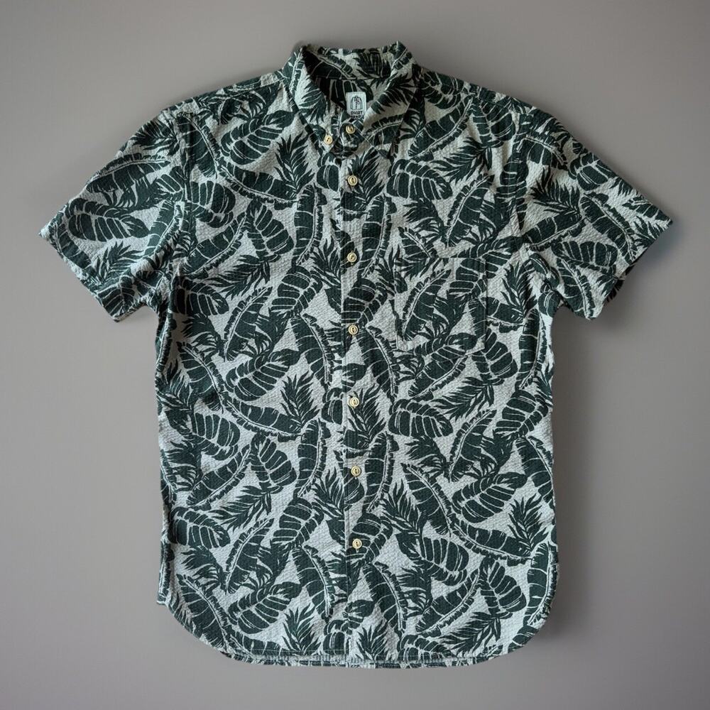 Hiroshi Kato Shirt Medium Multicolor Cotton Short Sleeve Summer New York